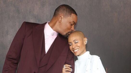 Will Smith y Jada Pinkett Smith en la Apple Film premiere de Emancipation en Los Angeles