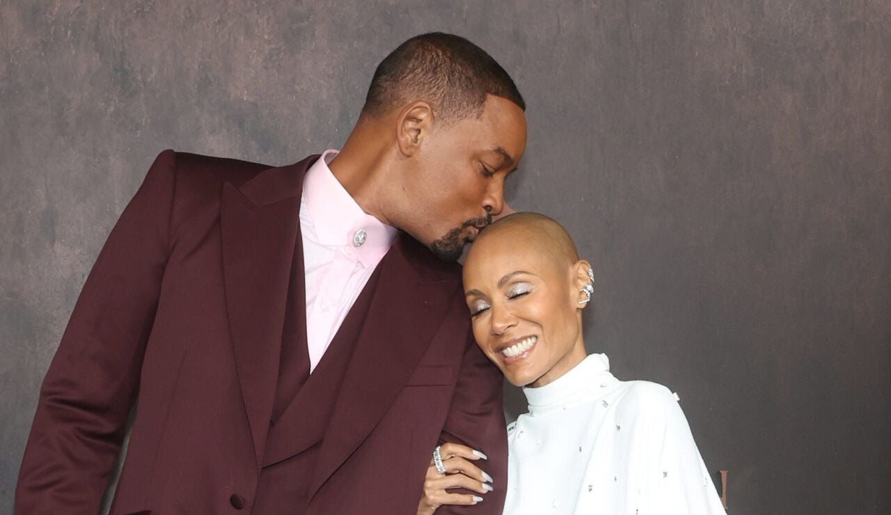 Will Smith y Jada Pinkett Smith en la Apple Film premiere de Emancipation en Los Angeles