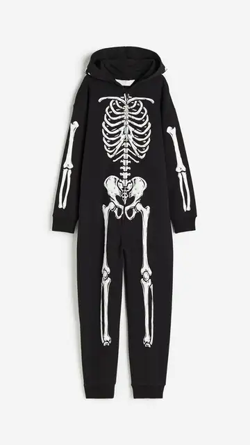 Mono en tejido sudadera con capucha Mono en tejido sudadera con capucha