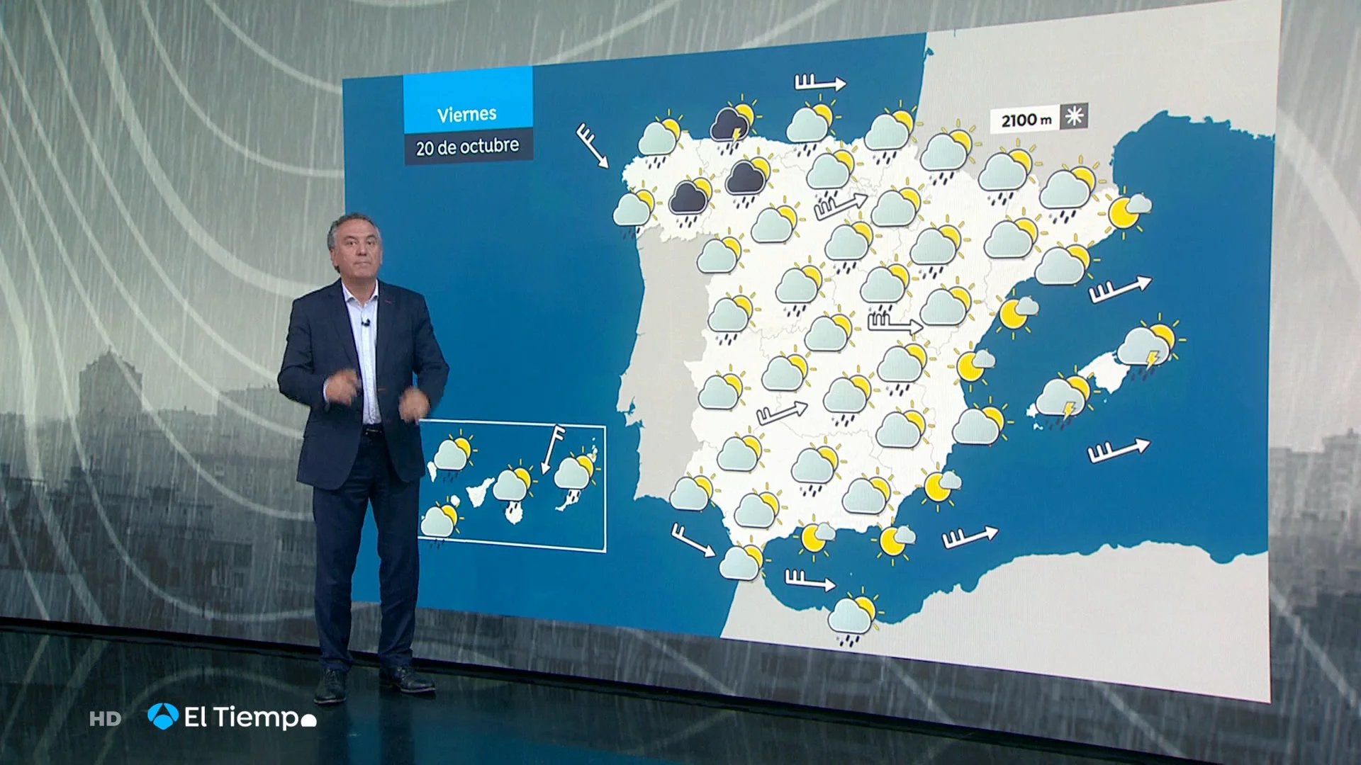 La previsión del tiempo de Roberto Brasero Antena 3 Noticias