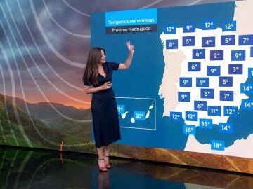 Mercedes Martín y la previsión del tiempo