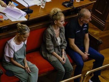 Banquillo de los acusados del caso de las gemelas de Sabadell