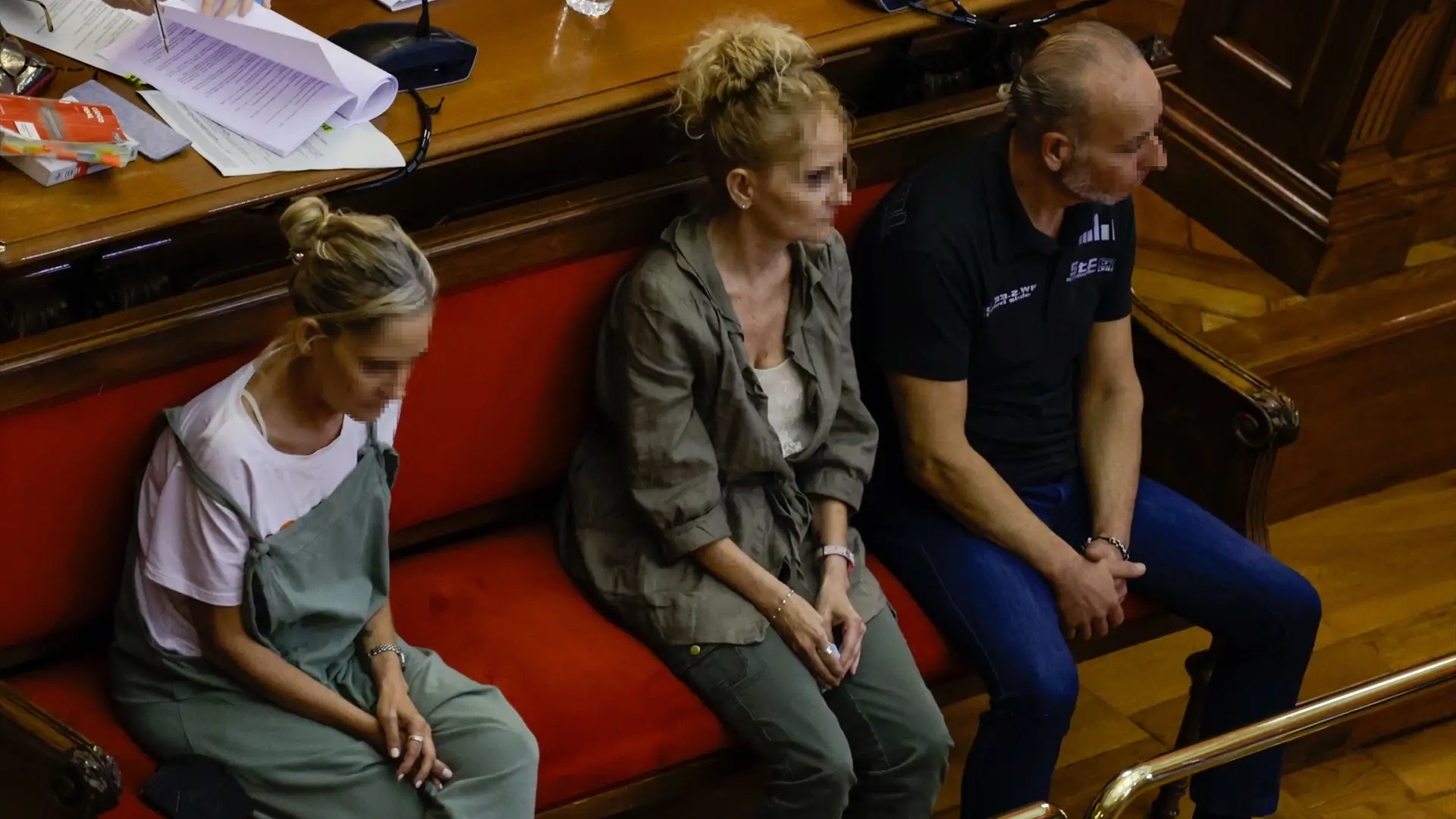 Banquillo de los acusados del caso de las gemelas de Sabadell Banquillo de los acusados del caso de las gemelas de Sabadell