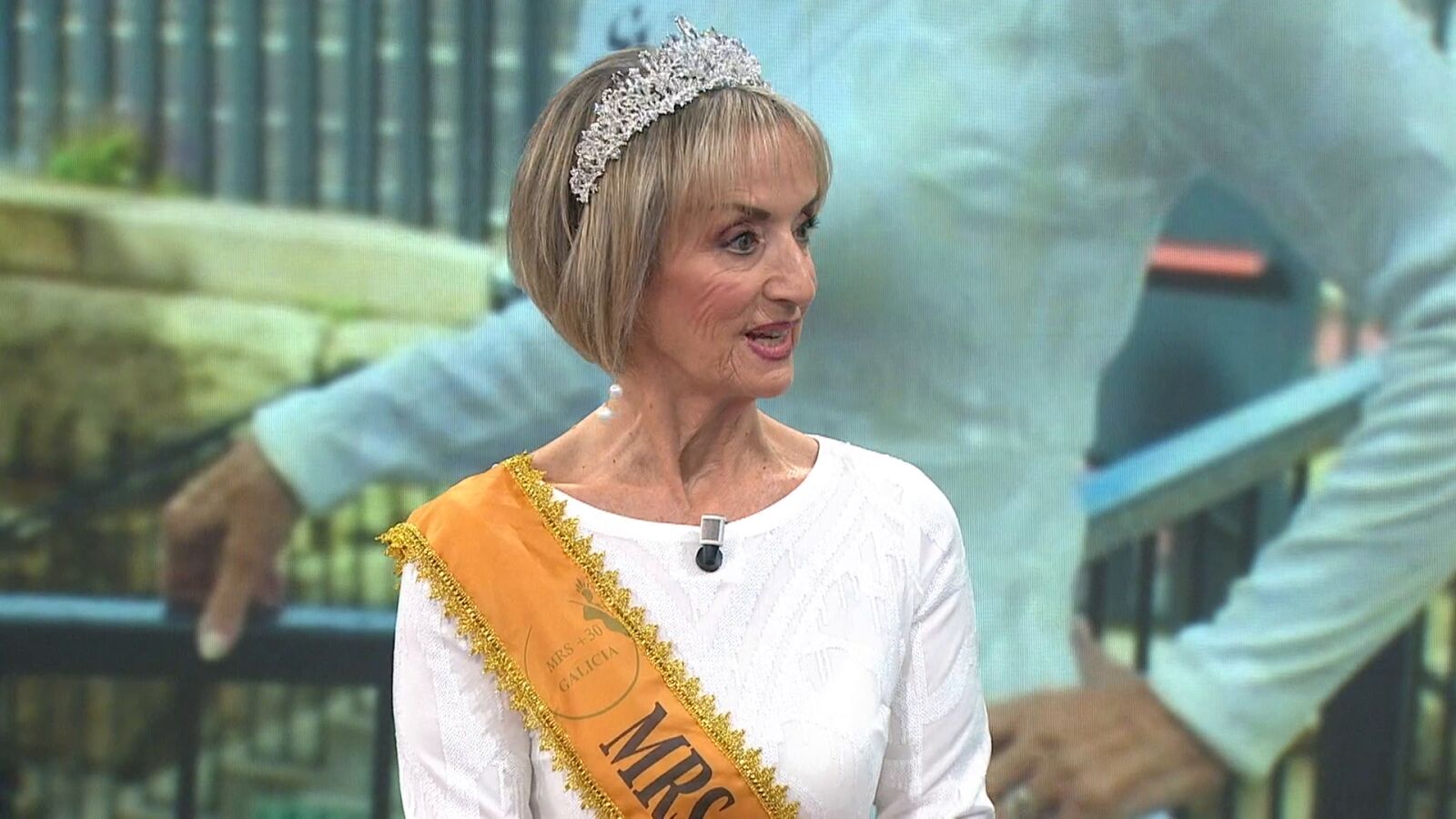 Luz ha cumplido un sueño a sus 71 años tras ser nombrada 'Miss Abuela de Galicia': 