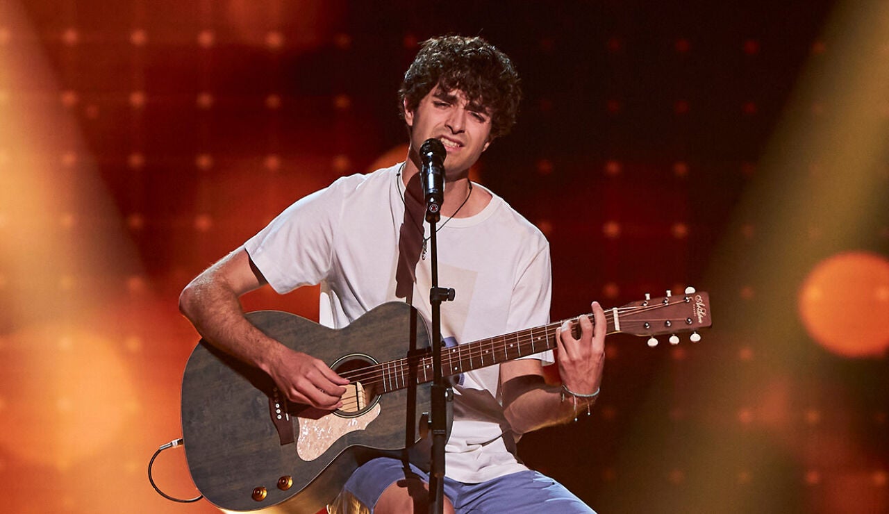 Pablo en las Audiciones a ciegas