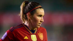Mariona Caldentey, con la selecci&oacute;n espa&ntilde;ola