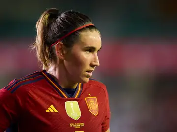 Mariona Caldentey, con la selección española Mariona Caldentey, con la selección española