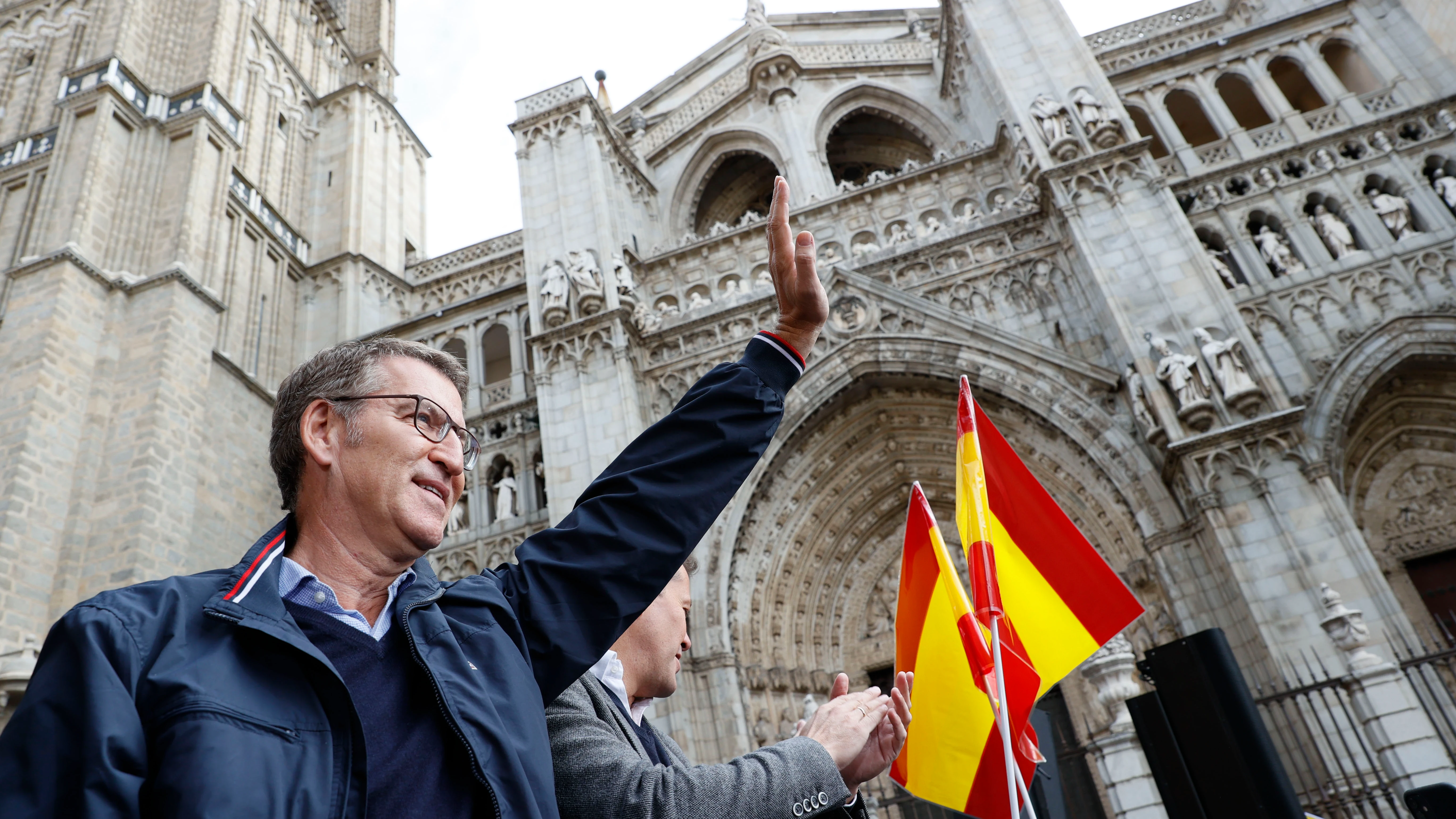 El l&iacute;der del Partido Popular (PP), Alberto N&uacute;&ntilde;ez Feij&oacute;o