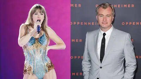Taylor Swift y Christopher Nolan Taylor Swift y Christopher Nolan