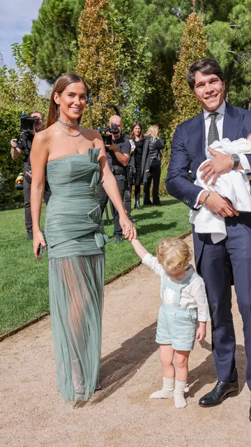 María Pombo y su familia María Pombo y su familia