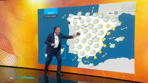 La previsión del tiempo de Roberto Brasero La previsión del tiempo de Roberto Brasero
