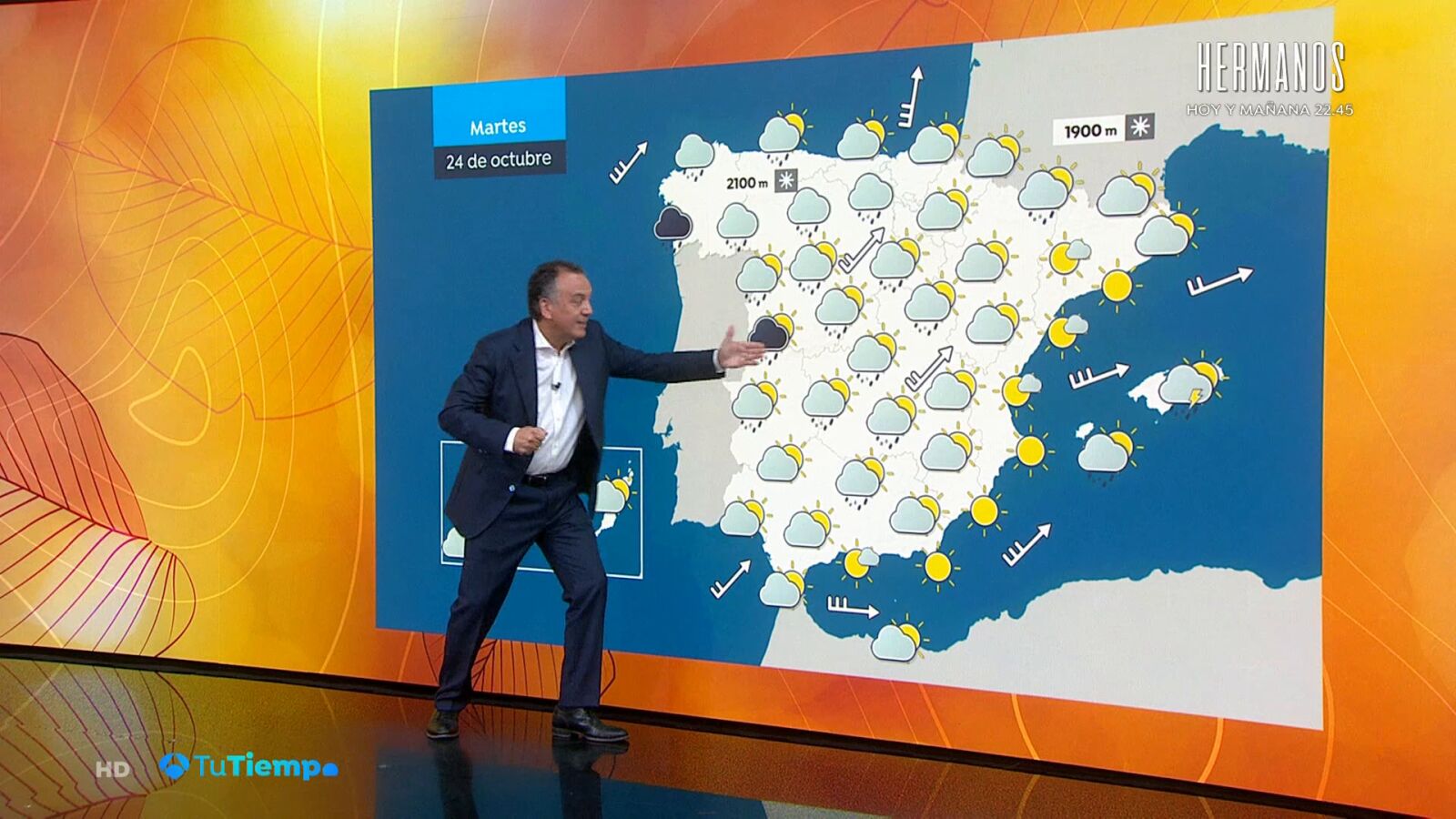 Roberto Brasero avanza lo que llega tras la borrasca Bernard: 