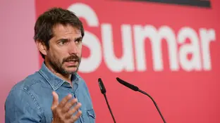 El portavoz de Sumar, Ernest Urtasun El portavoz de Sumar, Ernest Urtasun
