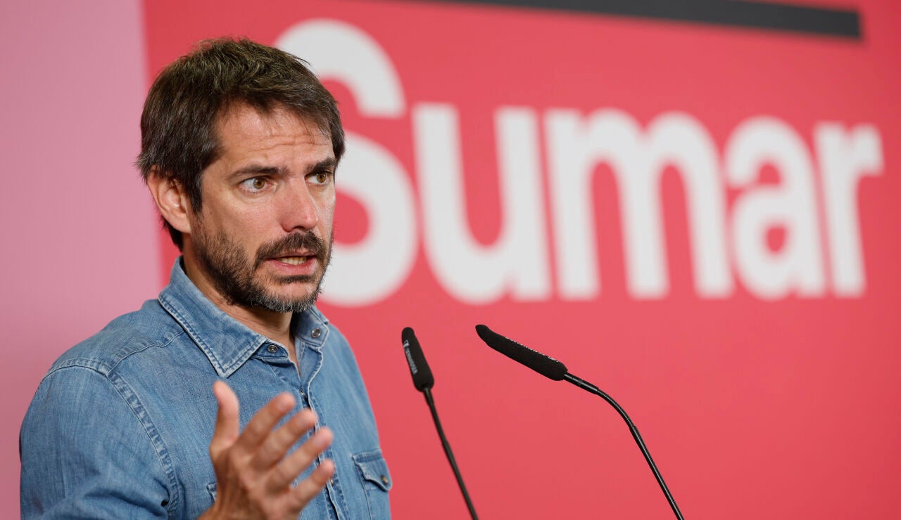 El portavoz de Sumar, Ernest Urtasun