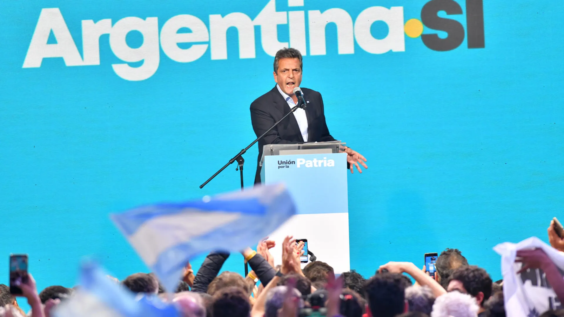 Sergio Massa, candidato del peronismo a la Casa Rosada Sergio Massa, candidato del peronismo a la Casa Rosada