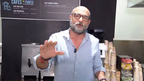 Raúl García en Espejo Público. Raúl García en Espejo Público.