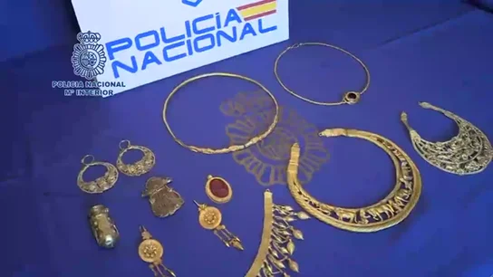 Recuperadas joyas históricas de oro procedentes de Ucrania valoradas en 60 millones de euros Recuperadas joyas históricas de oro procedentes de Ucrania valoradas en 60 millones de euros