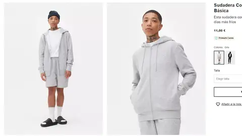 Sudadera gris Sudadera gris