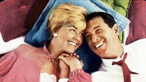 Doris Day y Rock Hudson en Pillow Talk (Confidencias a Medianoche)