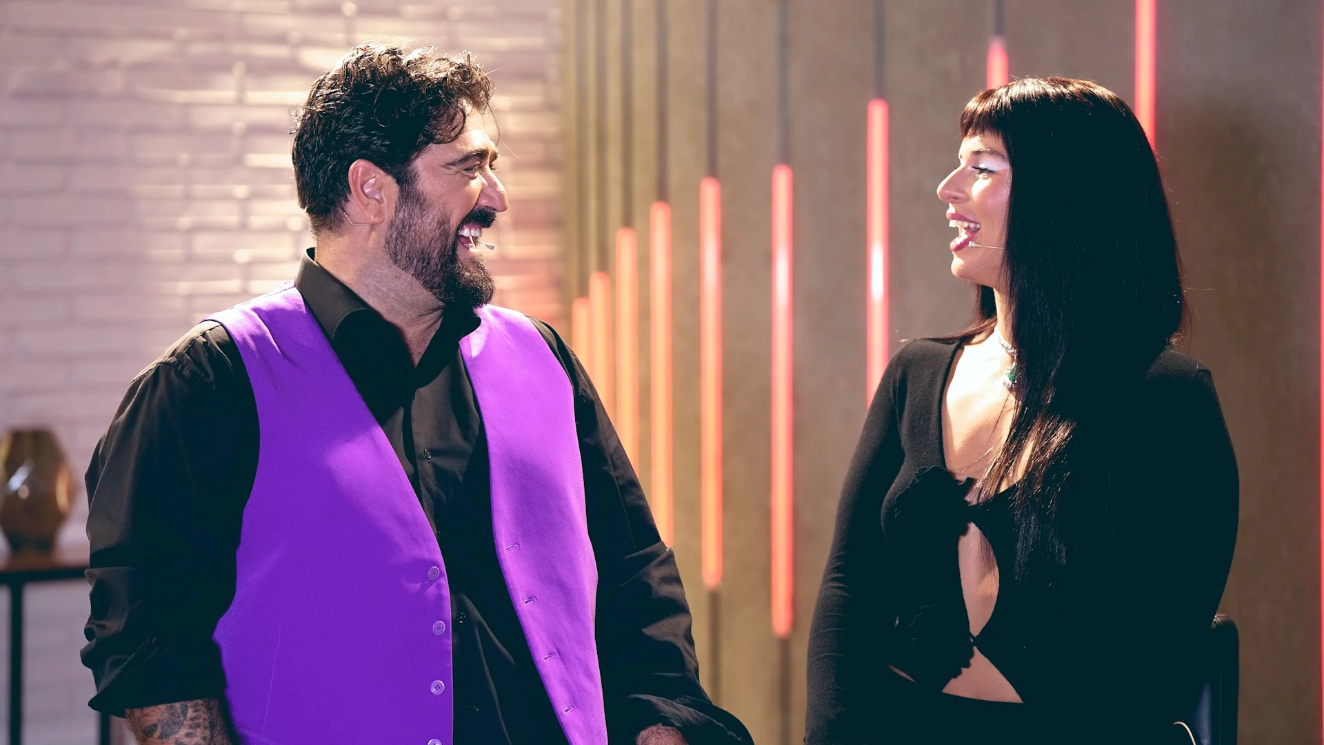 Antonio Orozco y Nathy Peluso en La Voz Antonio Orozco y Nathy Peluso en La Voz