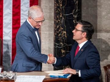 Mike Johnson, nuevo presidente de la Cámara Baja de Estados Unidos