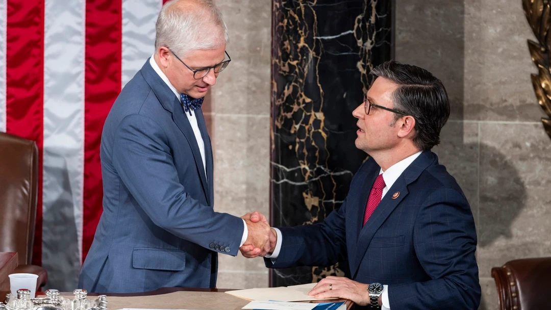 Mike Johnson, nuevo presidente de la Cámara Baja de Estados Unidos Mike Johnson, nuevo presidente de la Cámara Baja de Estados Unidos