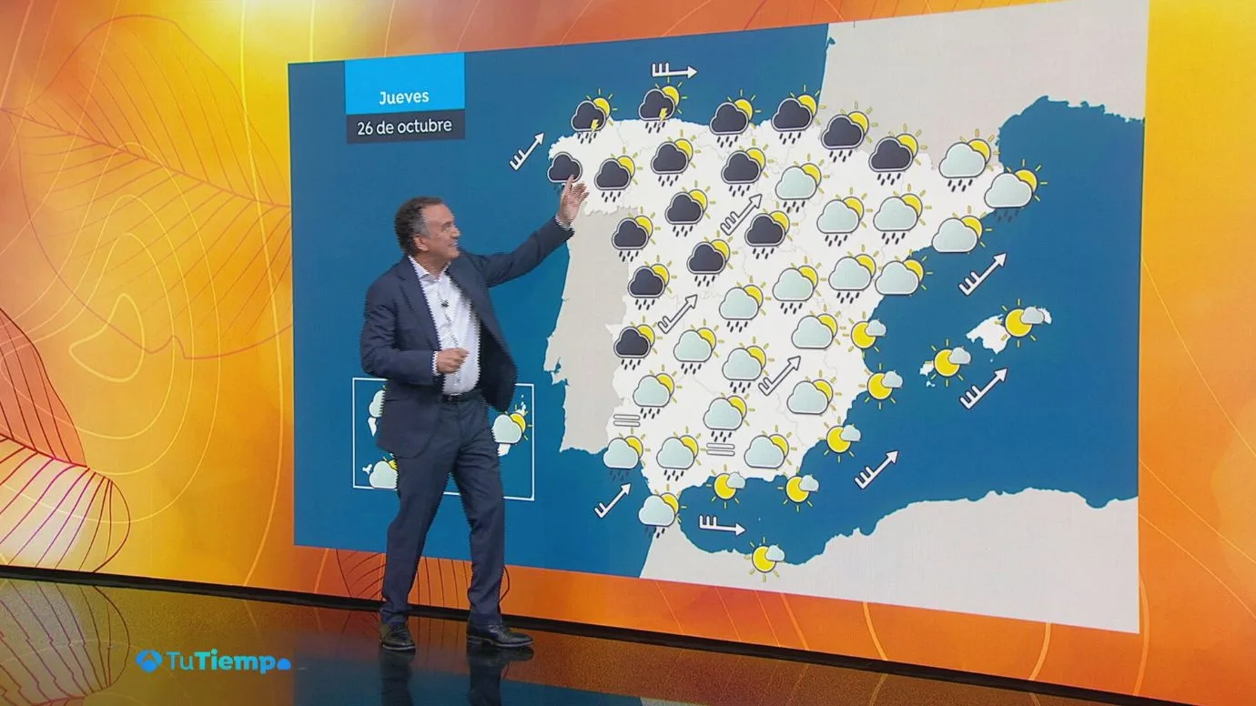 La previsión del tiempo de Roberto Brasero La previsión del tiempo de Roberto Brasero
