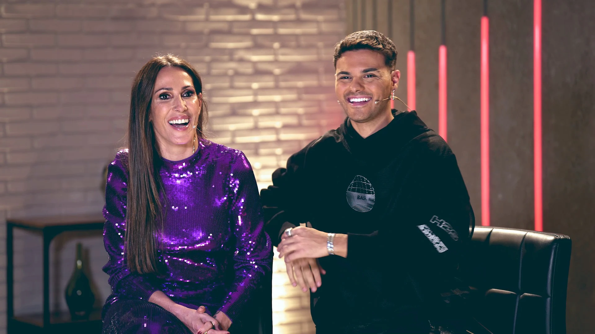 Malú y Abraham Mateo en La Voz Malú y Abraham Mateo en La Voz