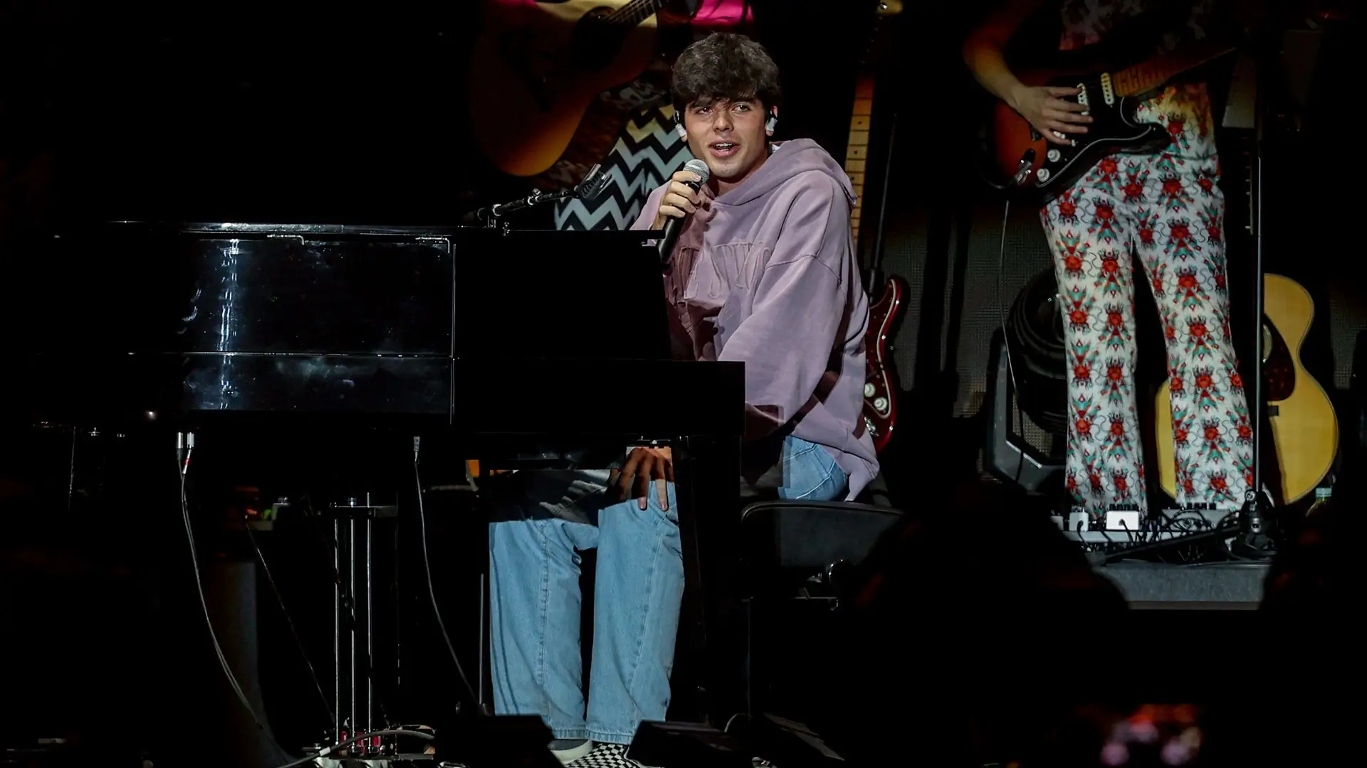 I&ntilde;igo Quintero en un concierto solidario en el WiZink Center