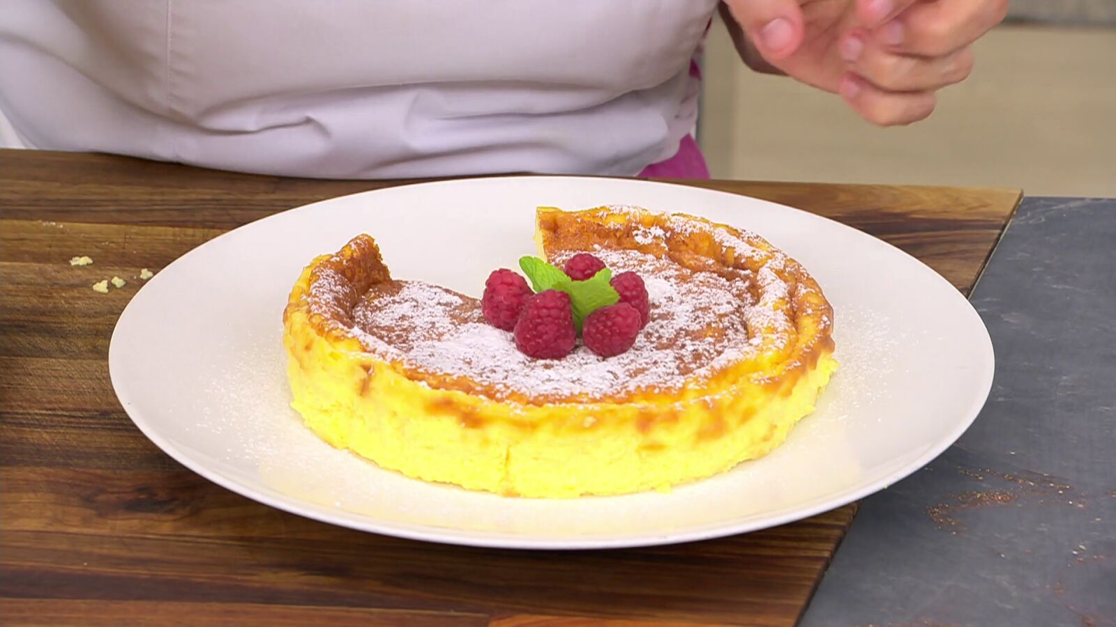 ¡Sencilla y sin harina! Tarta cremosa de mascarpone de Eva Arguiñano