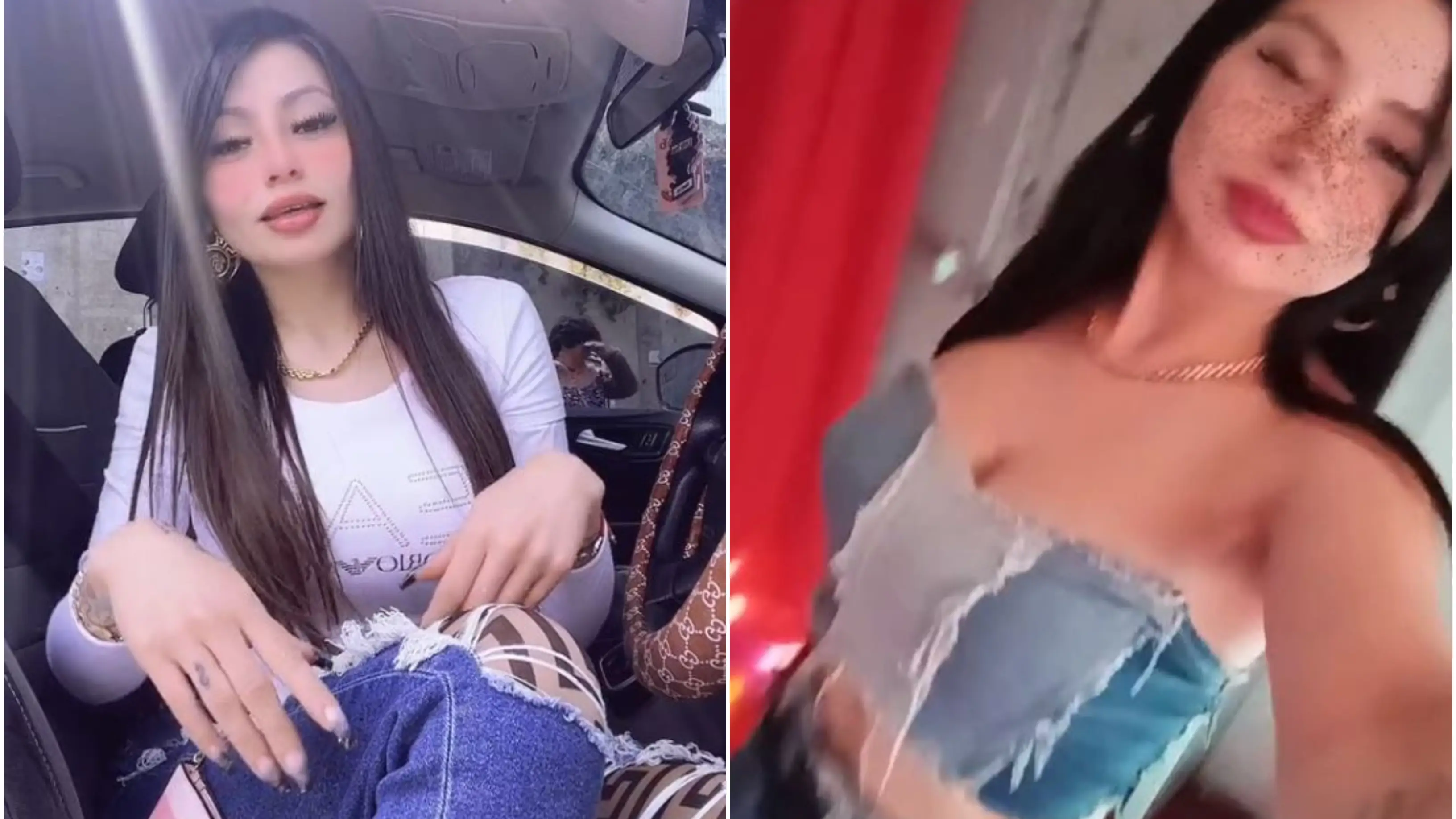 La 'influencer' Sabrina Durán, en un vídeo de tiktok La 'influencer' Sabrina Durán, en un vídeo de tiktok