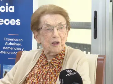 Milagros Castellá, premio podcast a sus 101 años Milagros Castellá, premio podcast a sus 101 años