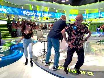 Beyoncé revoluciona Pasapalabra y pone Crazy in love a Nerea Barros y Fele Martínez Beyoncé revoluciona Pasapalabra y pone Crazy in love a Nerea Barros y Fele Martínez