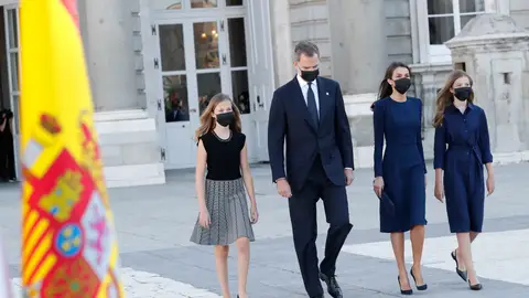 La Familia Real en el Homenaje de Estado a las víctimas del covid La Familia Real en el Homenaje de Estado a las víctimas del covid