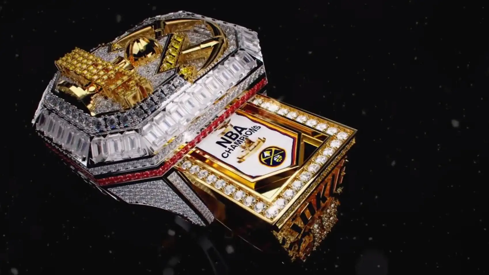 NBA: As&iacute; es el anillo de Denver Nuggets 