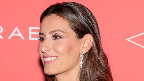 Ana Boyer posando ante los medios en la fiesta de Rabat Ana Boyer posando ante los medios en la fiesta de Rabat