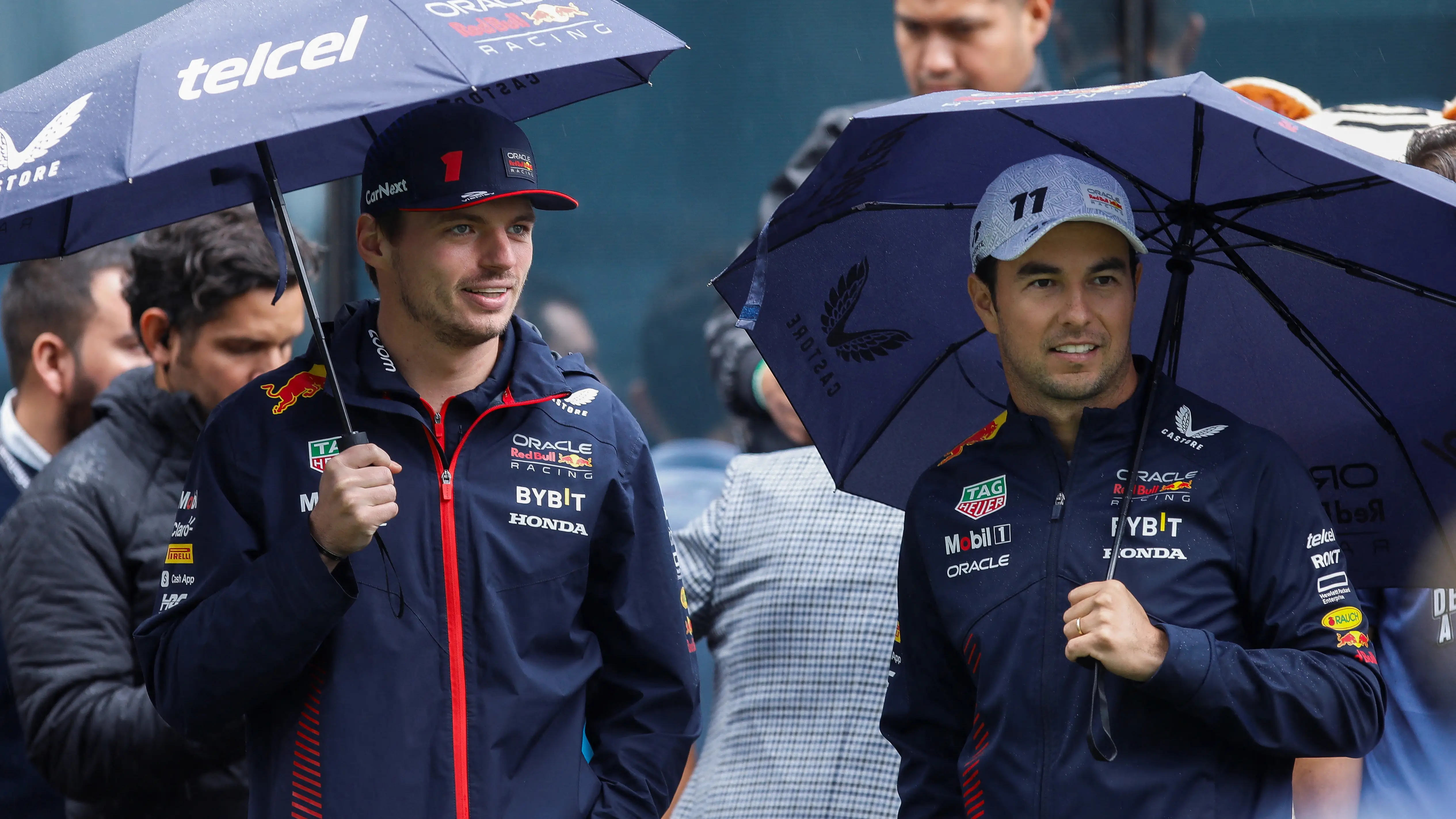 Max Verstappen y Checo Pérez, en México Max Verstappen y Checo Pérez, en México