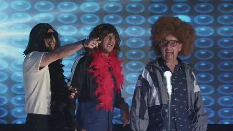 Manuel Carrasco, Joaquín y Àngel Llàcer se convierten en las Spice Girls Manuel Carrasco, Joaquín y Àngel Llàcer se convierten en las Spice Girls