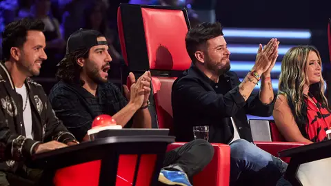 Pablo López, Lola Índigo en la Gran Batalla de La Voz Pablo López, Lola Índigo en la Gran Batalla de La Voz