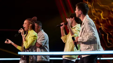 Pablo, Patrick, Anna y Anderson en la Gran Batalla Pablo, Patrick, Anna y Anderson en la Gran Batalla