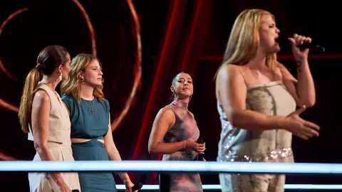 Luna, Carmen, Ylianna y Sofía en la Gran Batalla Luna, Carmen, Ylianna y Sofía en la Gran Batalla