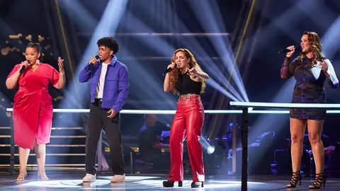 ¡Menudo Batallón! Luis Fonsi empieza fuerte con Hayley, Phindile, Karen y Alex: “Hay mucho talento” ¡Menudo Batallón! Luis Fonsi empieza fuerte con Hayley, Phindile, Karen y Alex: “Hay mucho talento”
