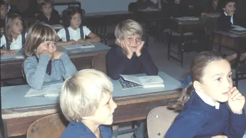 El príncipe Felipe en clase El príncipe Felipe en clase