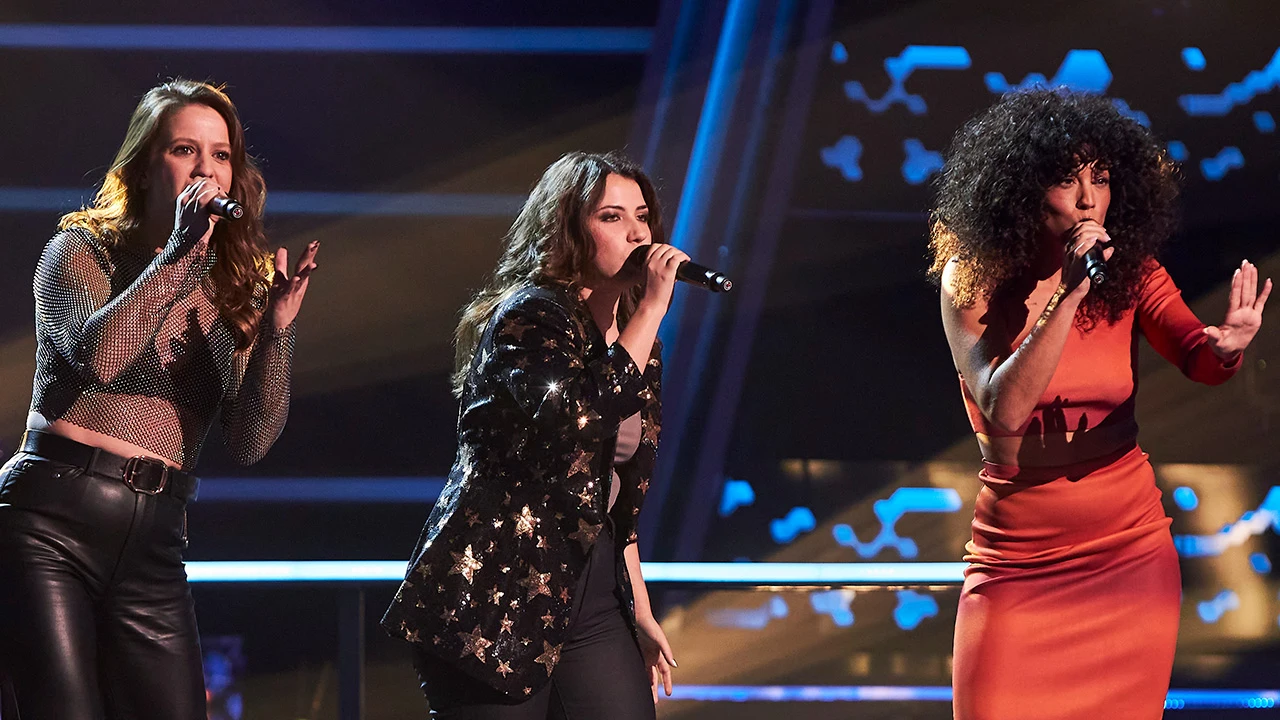 Larisa, Ronia y Lucía demuestran ser unas fieras en el escenario de La Voz Larisa, Ronia y Lucía demuestran ser unas fieras en el escenario de La Voz