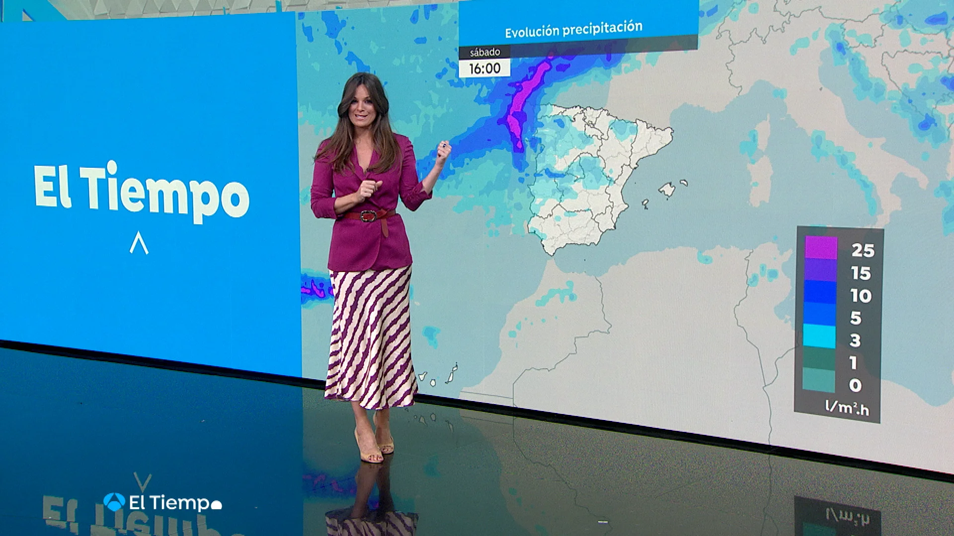 La previsión del tiempo de Mercedes Martín La previsión del tiempo de Mercedes Martín