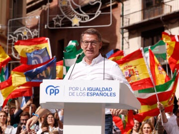 El líder del Partido Popular (PP), Alberto Núñez Feijóo