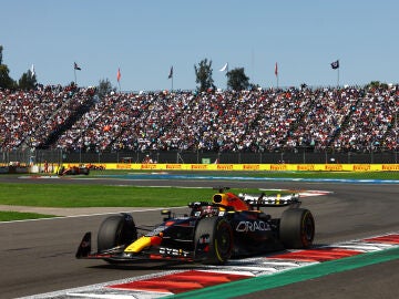 Verstappen en el GP de México