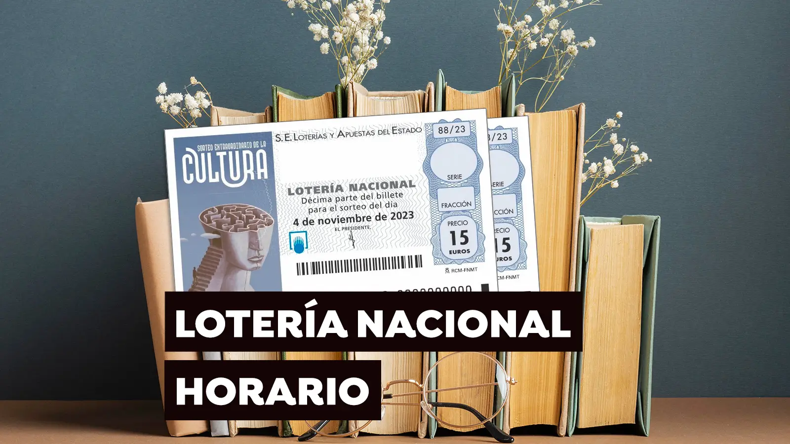 Horario y dónde ver el Sorteo Extraordinario de la Cultura Horario y dónde ver el Sorteo Extraordinario de la Cultura