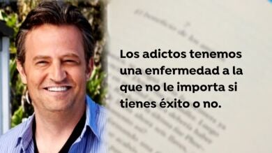 La retahíla de adicciones del fallecido actor Matthew Perry: 30 pastillas y un litro de vodka al día