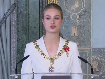 Discurso de la princesa Leonor Discurso de la princesa Leonor